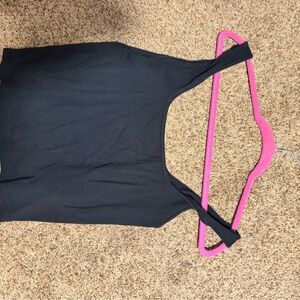 Abercrombie & Fitch Black Ribbed Tank